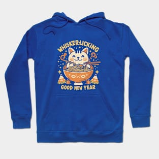 Whisker-Licking Good New Year Hoodie